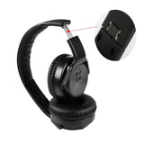 Wireless Foldable Headphones with Built-in Speaker