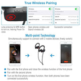 Wireless Headset IPX7 Waterproof