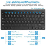 Wireless Keyboard and Mouse 2.4GHz Multimedia Mini Keyboard & Mouse