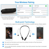 Wireless Neckband Headphones V