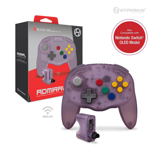 N64 / Switch / PC Wireless Controller Atomic Purple