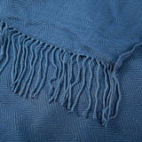 Wisley Home 100% Acrylic Chevron Pattern Throw