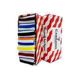 Carnaval Socks 7-Pack Colorful Circle Pattern Socks Set