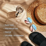 Women Aviation Polycarbonate UV 400 Sunglasses