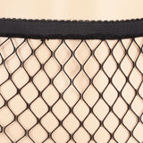 Women Fishnet Tights Sexy High Waist Fishnet Pantyhose Stretchy Mesh Hollow Out Tights Stockings