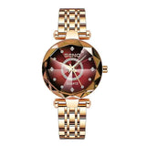 Women Golden and Silver Classic Quartz Watch