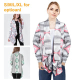 Women Open Front Long Sleeve Cardigan