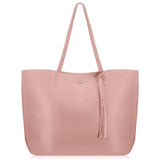 Women PU Leather Tote Bag