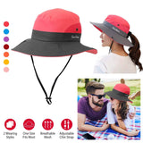 Women Summer Sun Bucket Hats Foldable