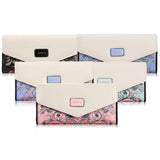 Women Wallet Soft Leather Trifold Clutch Purse