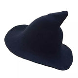 Women Winter Warm Knitted Wool Witch Hat Cap