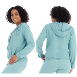 Women's Athleisure French Terry Fleece Hoodie Sweatshirt
