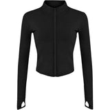 Women's Athletic Full Zip Lightweight Workout Jacket