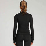 Women's Athletic Full Zip Lightweight Workout Jacket