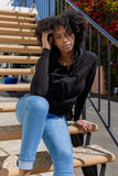 Women's Bamboo French Terry Zip Hooded Sweatshirt