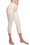 Women's Bamboo Viscose/Cotton Capri Style Leggings