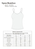 Clearance Women's Bamboo/Cotton Camisole with Shelf Bra
