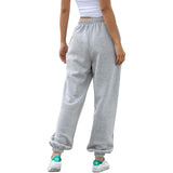 Womens Belted Sweatpants with Pockets