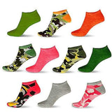 Women’s Breathable Colorful No Show Low Cut Ankle Socks