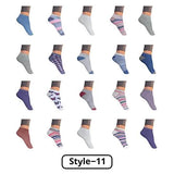 Women’s Breathable Stylish Colorful Fun No Show Low Cut Ankle Socks