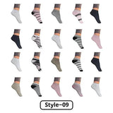 Women’s Breathable Stylish Colorful Fun No Show Low Cut Ankle Socks
