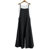 Women's Casual Loose Long Wide Leg Jumpsuits