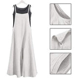 Women's Casual Loose Long Wide Leg Jumpsuits