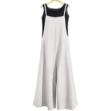 Women's Casual Loose Long Wide Leg Jumpsuits