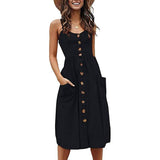 Women's Dresses Summer Casual Spaghetti Strap