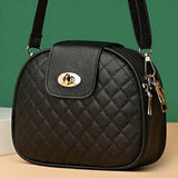 Women's Fashion PU Leather Crossbody Bag