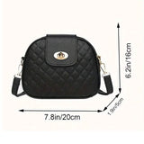 Women's Fashion PU Leather Crossbody Bag