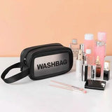 Women's Frosted Waterproof Cosmetic Bag