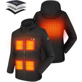 Women’s Heated Jacket Soft Shell with Hand Warmer