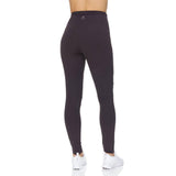 Women's High Waist Active Full Length Leggings With Lazer Cut Mesh