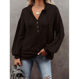 Women's Hoodie Sweatshirt Solid Color
