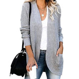 Women's Long Sleeve Knit Cardigan Sweater