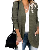 Women's Long Sleeve Knit Cardigan Sweater