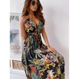Women's Maxi Sleeveless Backless Dress