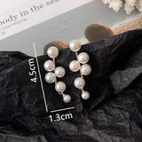 Women's Pearl Alloy Stud Earrings