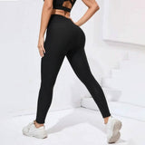 Women's Plush Lined Sherpa Leggings High-Stretch Yoga Pants