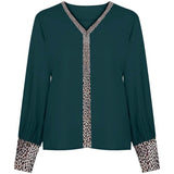 Women's Sexy Leopard Print Shirt