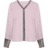 Women's Sexy Leopard Print Shirt