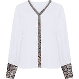 Women's Sexy Leopard Print Shirt