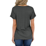 Women's Short Sleeve Shirts Summer Loose Casual T-Shirt Tops