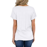 Women's Short Sleeve Shirts Summer Loose Casual T-Shirt Tops