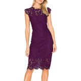 Women's Sleeveless Lace Dress