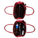 Women's Soft Leather Handbag Tote Shoulder Crossbody Bag