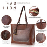Women's Soft Leather Tote Bag