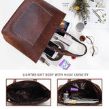 Women's Soft Leather Tote Bag