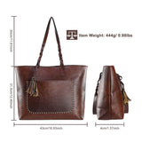 Women's Soft Leather Tote Bag